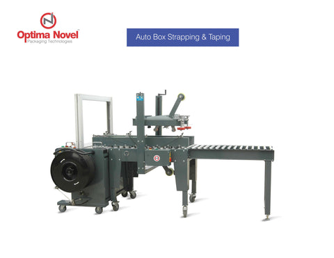 optimanovel ™ Automatic Packing Line (Strapping & carton sealing of cartons) - Optimanovel Packaging Technologies