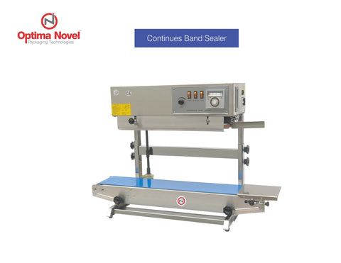 optimanovel™ Continous Band Sealer -Vertical (MS & SS) - Optimanovel Packaging Technologies