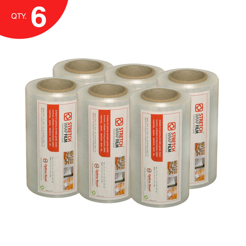 optimanovel Stretch Wrap film® (Manual) 10"x 23 microns - Box of 6 - Optimanovel Packaging Technologies
