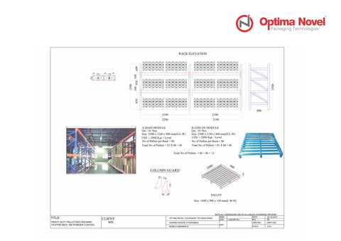 METAL PALLETS - Optimanovel Packaging Technologies