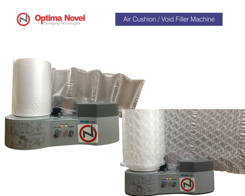 optimanovel ™ Void Filler & Air Cushion Machine - Optimanovel Packaging Technologies